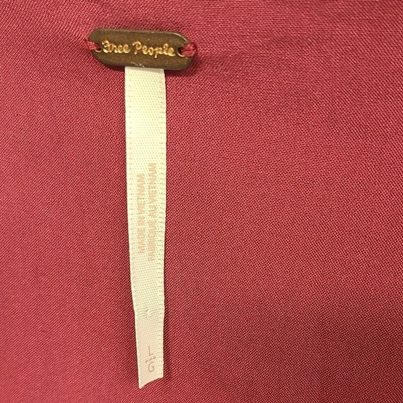 Free People Women's Everyone's Favorite Mini Dress in Floral Red LG MSRP $168 - Picture 6 of 12